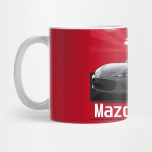 Mazda MX5 ND Grey Blue Mug